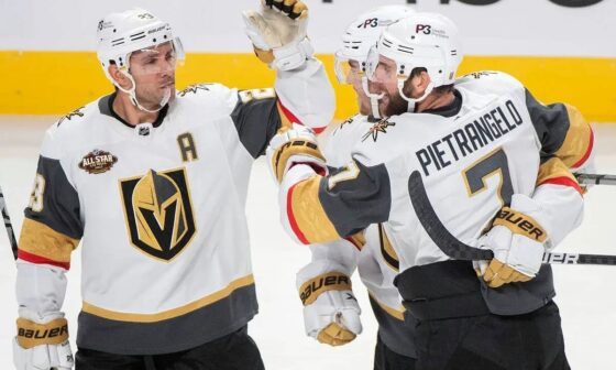 Golden Knights tie 40-year NHL record Thursday