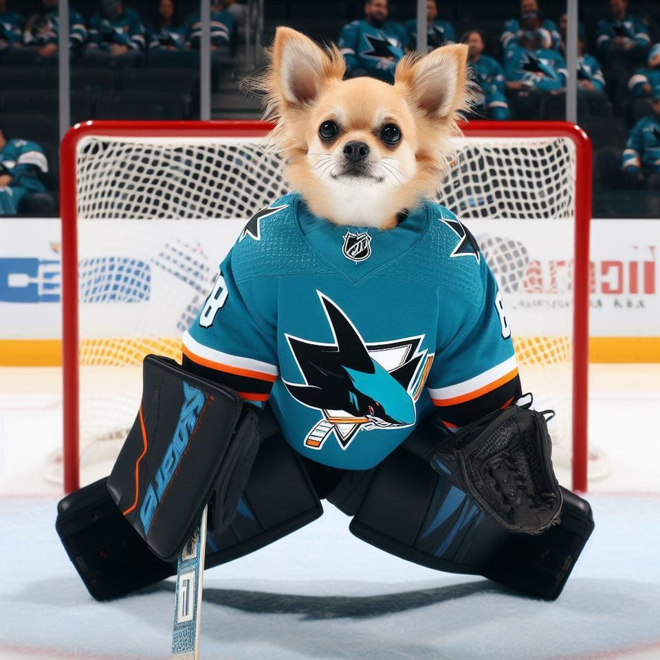 Any Chihuahua loving Sharks fans?