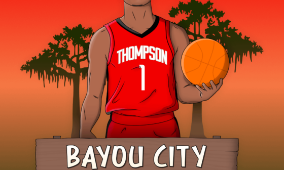 Bayou City Baller - Amen Thompson drawing