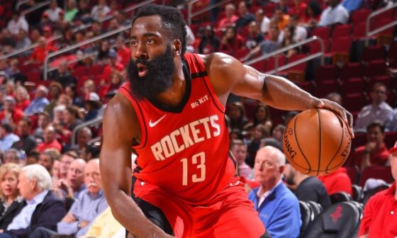 In 2018-2019, James Harden scored 18.1 ppg just on isos.