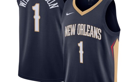 45% off Zion Williamson New Orleans Pelicans Nike Swingman Jerseys at Fanatics