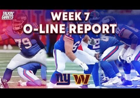 Talkin' Giants: Giants Week 7 Offensive Line Report (Tyre Phillips, Justin Pugh, Mark Glowinski)