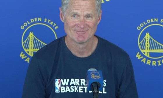 Steve Kerr: "Every player in uniform will be out on the floor."