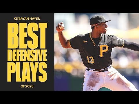 Ke'Bryan Hayes' Best Defensive Plays of 2023 | Pittsburgh Pirates