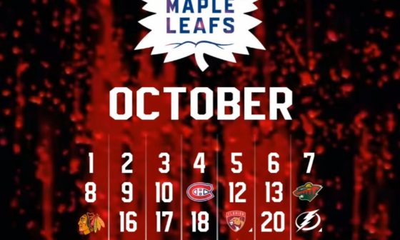Leafs October 2023-24 Calendar Album in Comments