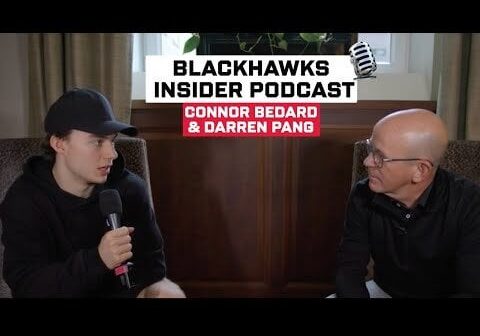 Connor Bedard talks about adjusting to the team, family and more | Blackhawks Insider Podcast