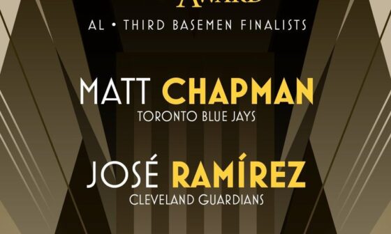 [Rawlings Baseball] - "The 2023 Rawlings Gold Glove Awards Finalists - AL Third Base - Matt Chapman, José Ramírez, Alex Bregman #RawlingsGoldGloveAwards"