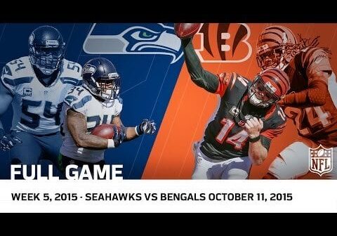 The last time the Bengals played the Seattle Seahawks at home(10/11/2015)