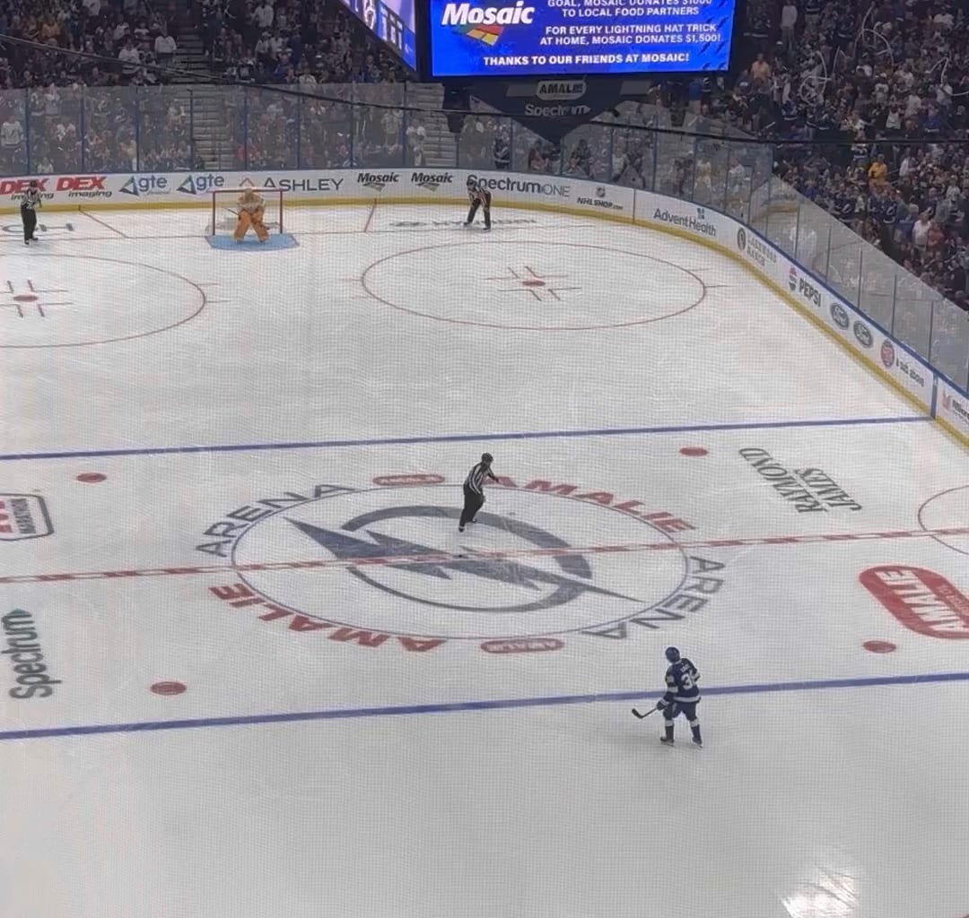 Hagel with the Penalty shot snipe!!!!