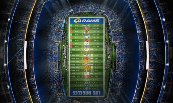 2023 - Stadium Schedule - Wk 8 - Rams (3-5)
