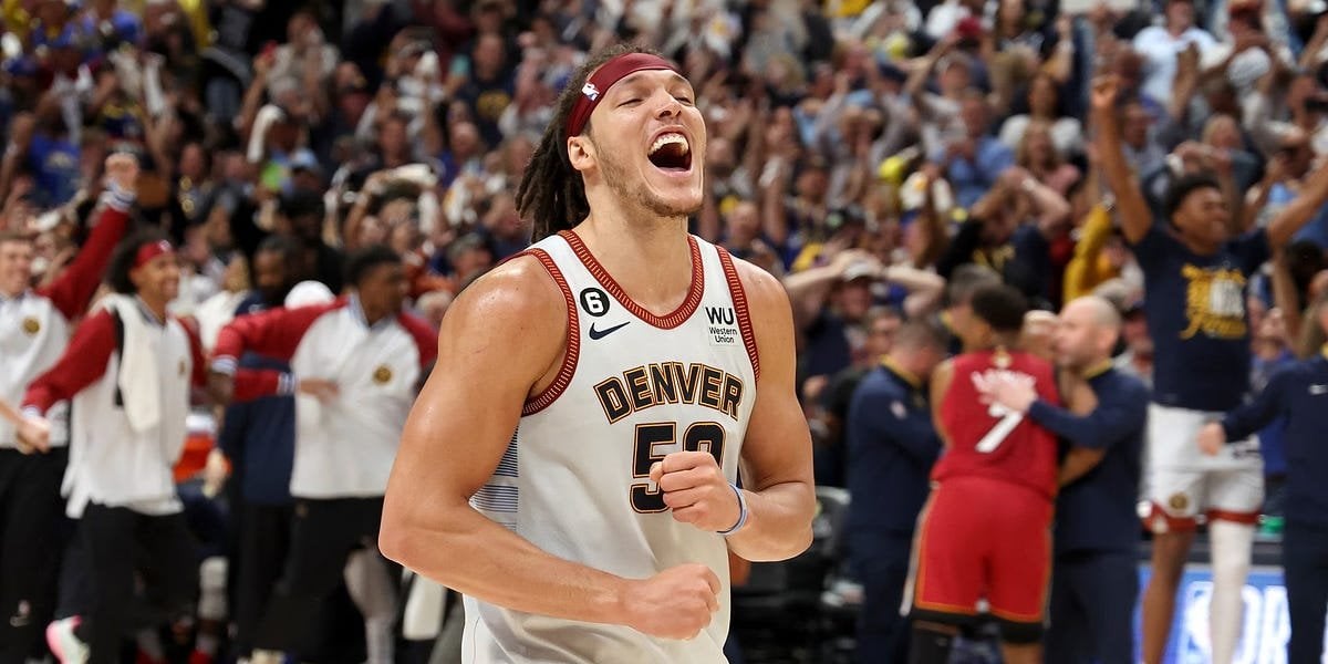 18,000 Words, 100 Film Clips, +5 Data Viz on Aaron Gordon's NBA journey from ORL to DEN showing every impactful play from his star-stopping championship run (featuring longform interview with Tim Kennedy, AG's High School coach who he credits for defensive fundamentals)