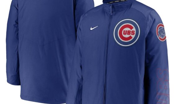 72% off Chicago Cubs Nike Authentic Collection Dugout Full-Zip Jackets at Fanatics