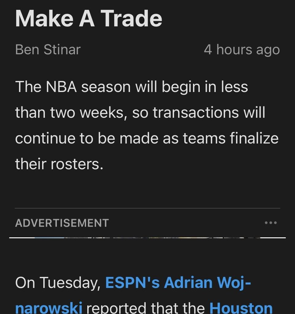 Got a Breaking News Alert from an aggregator: Damn you SI.