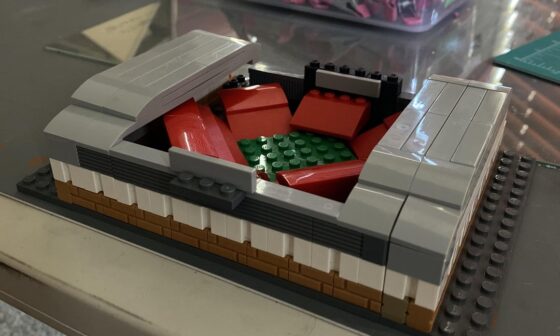 Built a Lego Mini-Chase Field in honor of how close we’ve gotten.