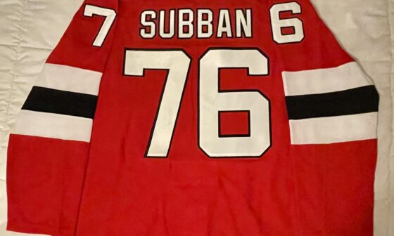 Subban Jersey Arrived!