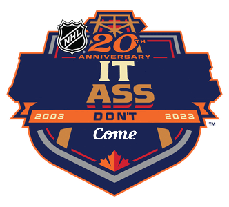 The NHL has changed their branding for the Heritage Classic in lieu of the Flames and Oilers' recent performance.