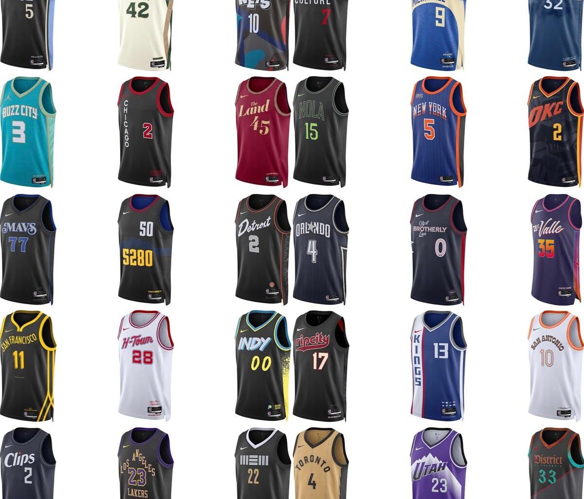 I might be biased, but I think we have the best city edition jerseys in the league this year by far.