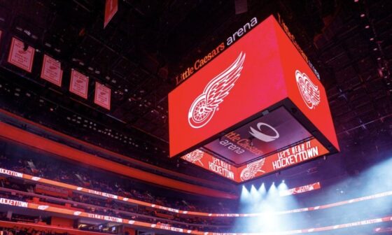 New, Classic Hockeytown Goal Horn Installed at Little Caesars Arena - Ilitch Companies News Hub