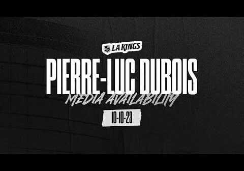 F Pierre-Luc Dubois | 10.10.23 Post-Practice Media Availability