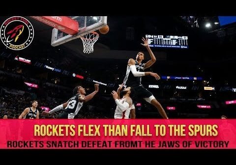 Houston Rockets flex early but fall late to Wembanyama and the Spurs