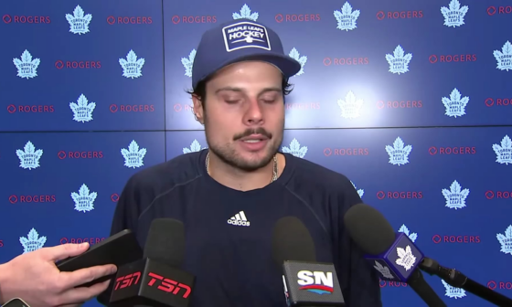 Matthews with another great postgame answer last night