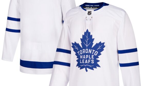 45% off Maple Leafs adidas Authentic Pro 2022 Away Jerseys at NHL shop