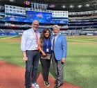 [Dan Shulman] So hey #nextlevel fans, for those who don’t know, @sportsnet can continue doing our normal #bluejays shows thru the playoffs. So allow me to introduce your playoff broadcast crew. See ya Tuesday!!!