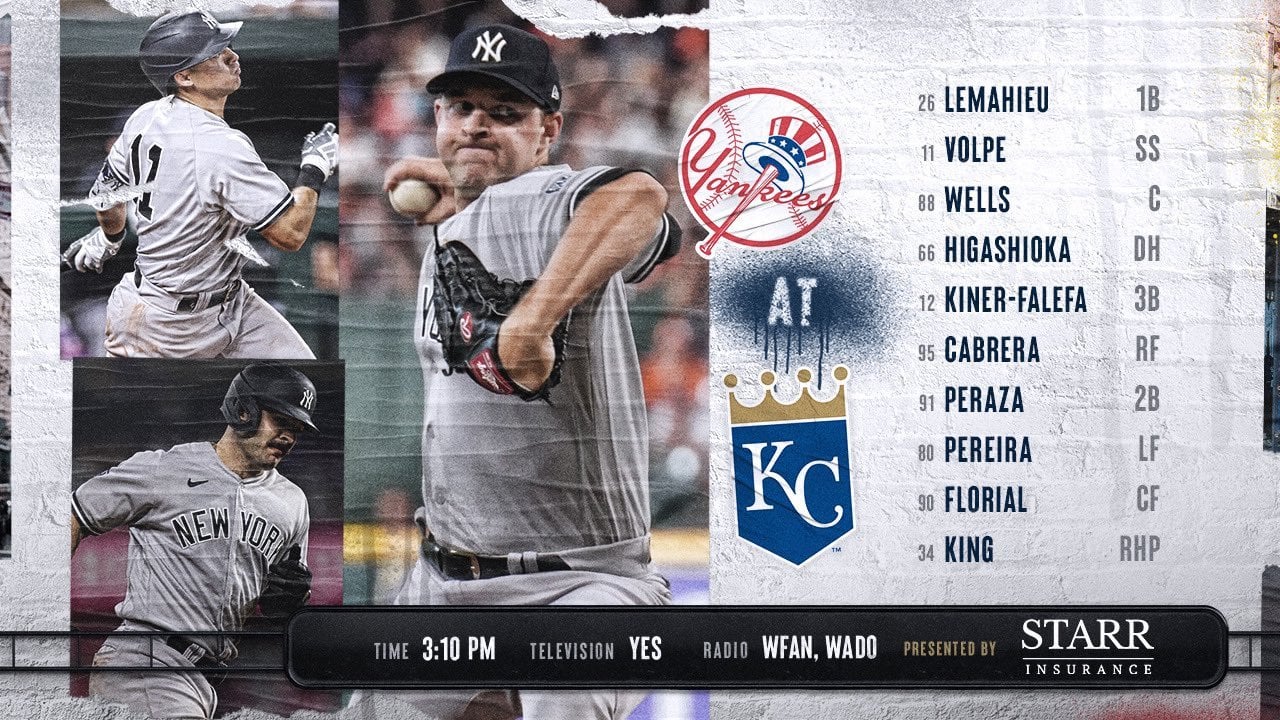 [Yankees] King in KC. #RepBX