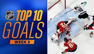 Must-See Goals from Week 3 of the 2023-24 NHL Season