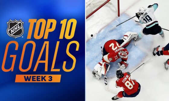 Must-See Goals from Week 3 of the 2023-24 NHL Season