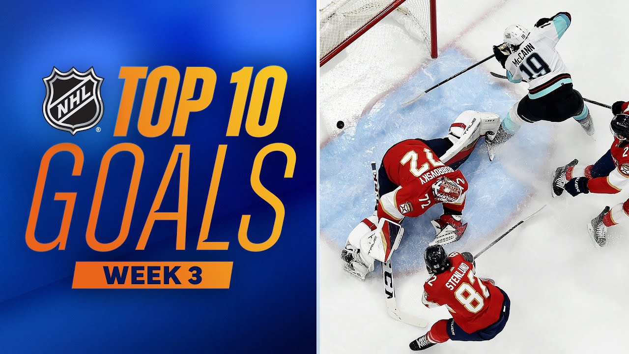 Must-See Goals from Week 3 of the 2023-24 NHL Season