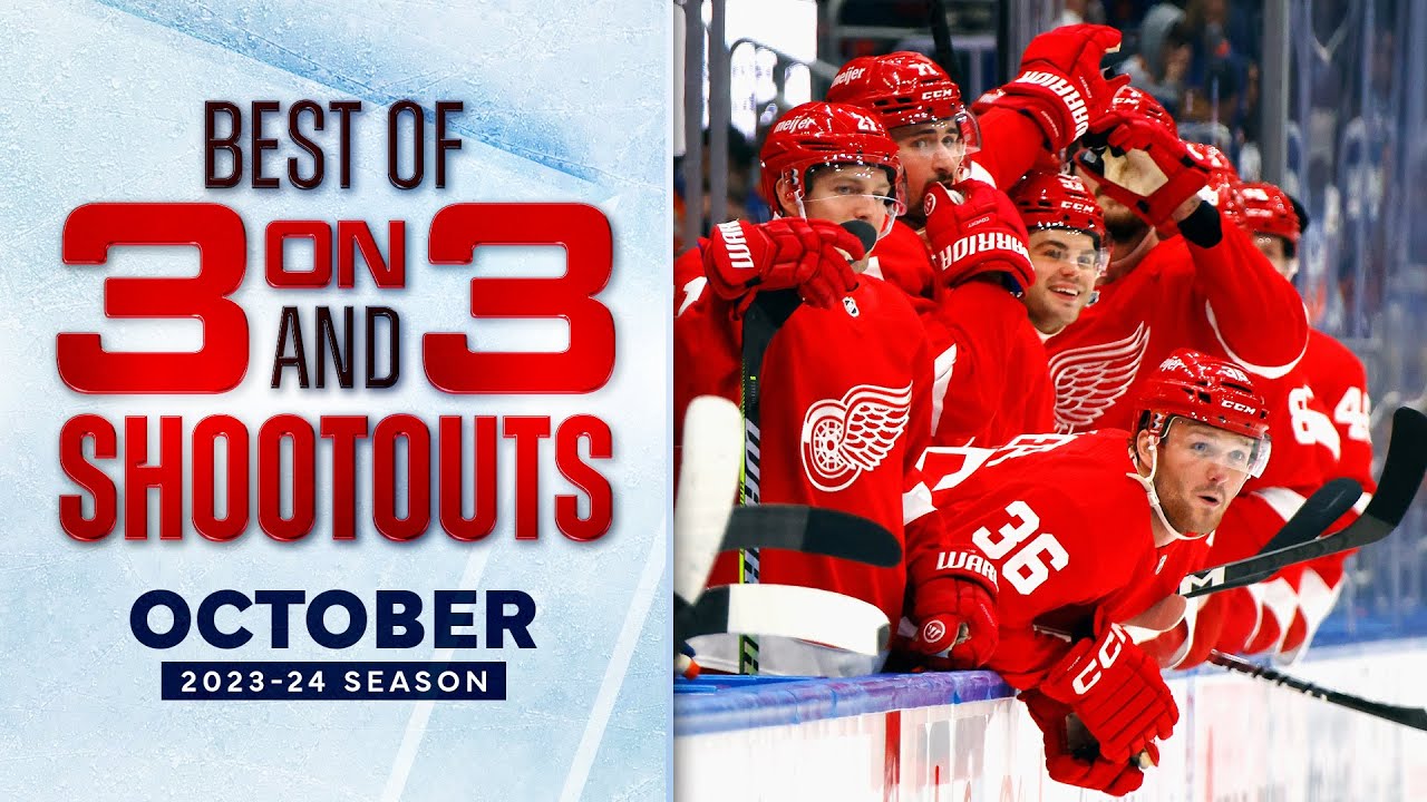 Best 3-on-3 Overtime and Shootout Moments from October | NHL 2023-24