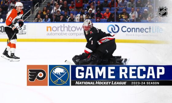 Flyers @ Sabres 11/3 | NHL Highlights 2023