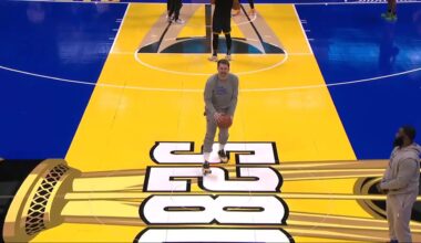 Luka Sinks Halfcourt Shot Then Hits The Griddy 😂🏆