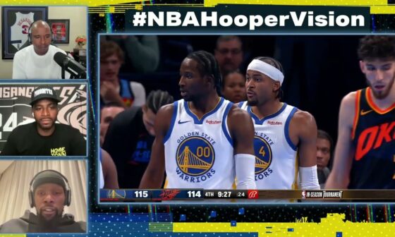Best of HooperVision Warriors vs Thunder With Kevin Durant, Q-Rich & More! 🏆