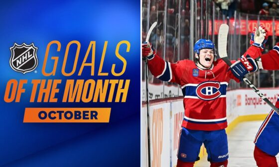 Filthiest Goals of October | 2023-24 NHL Season