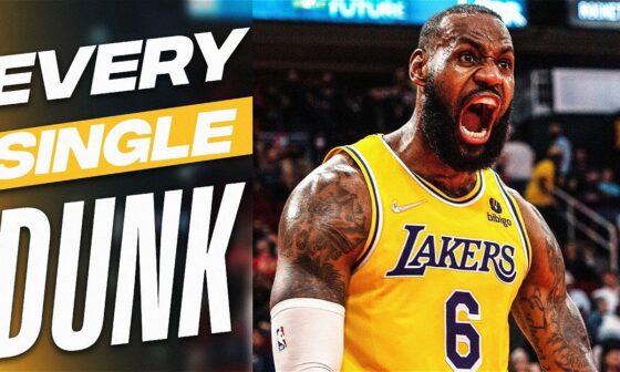 Over 1 Hour of EVERY LeBron James' Dunk As A Laker…So Far! 👀🔥