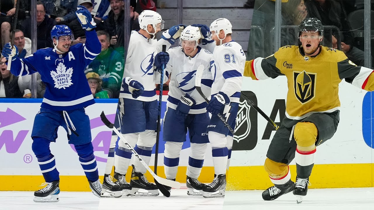 Marathon of Goals in the NHL | ALL NHL Goals 11/04