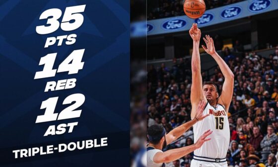 Nikola Jokic Passes LeBron & Jason Kidd On All-Time Triple-Double List! | November 6, 2023