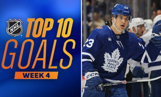 The #1 Play Goes To ... | Must-See Goals from Week 4 | 2023-24 NHL Season