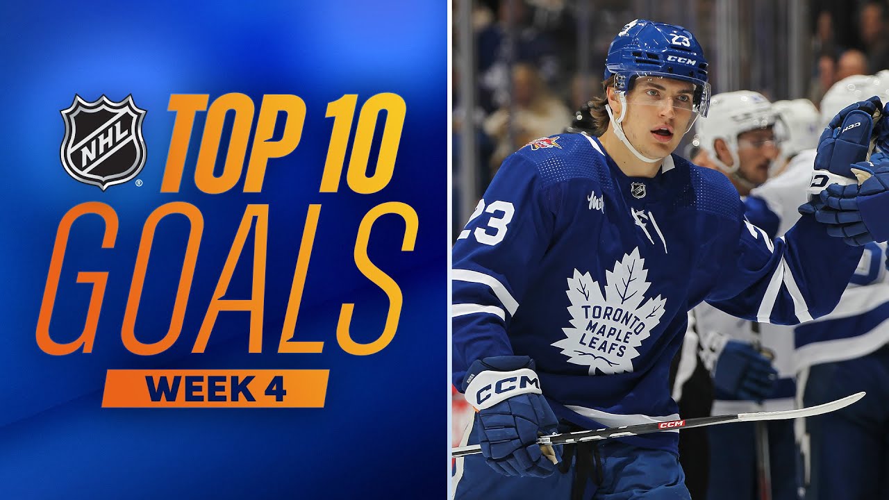 The #1 Play Goes To ... | Must-See Goals from Week 4 | 2023-24 NHL Season