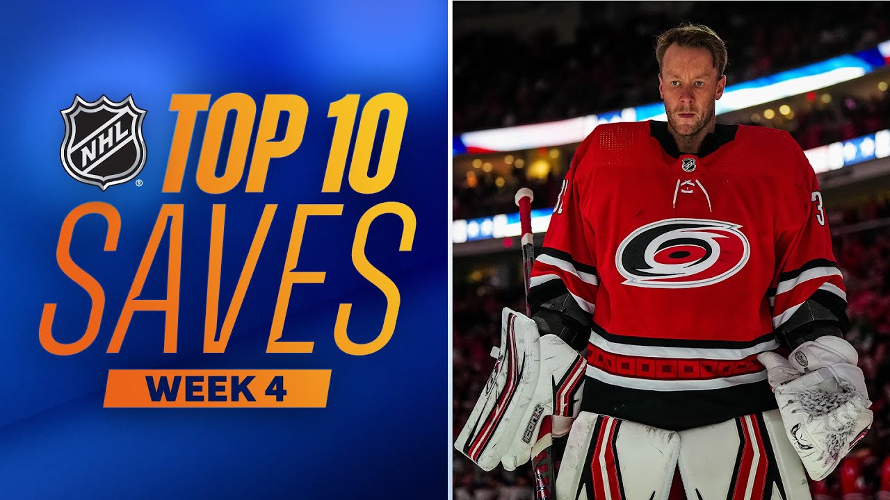 Raanta, Vanecek channel Dominik Hasek! | Must-See Saves from Week 4 of the 2023-24 NHL Season