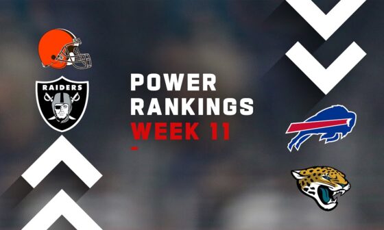 NFL Week 11 Power Rankings Show