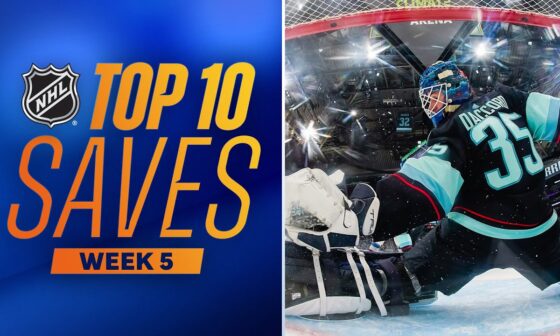 "A Ten-Bell Stop" | Must-See Saves from Week 5 of the 2023-24 NHL Season