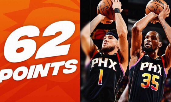 Devin Booker (31 PTS) & Kevin Durant (31 PTS) Combine For 62 Points! | November 15, 2023