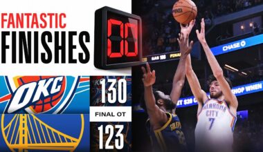 WILD OVERTIME ENDING Thunder vs Warriors | November 18, 2023