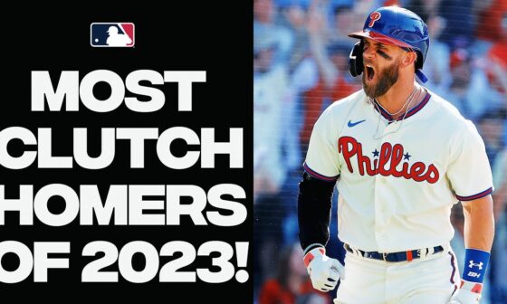 The most EPIC homers of the 2023 season!