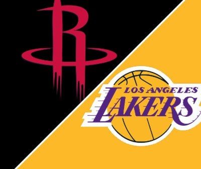Game Thread: Houston Rockets (6-4) at Los Angeles Lakers (7-6) Nov 19 2023 6:30 PM