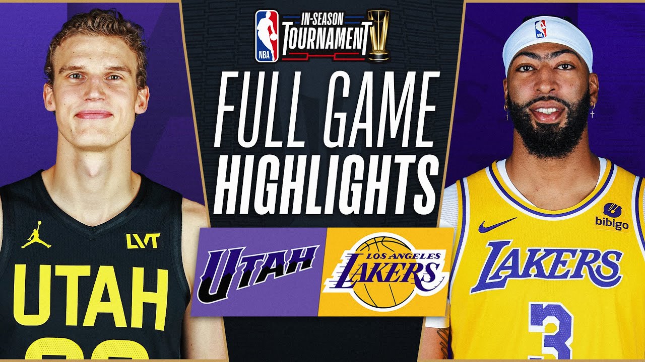 JAZZ at LAKERS | NBA IN-SEASON TOURNAMENT 🏆 | FULL GAME HIGHLIGHTS | November 21, 2023