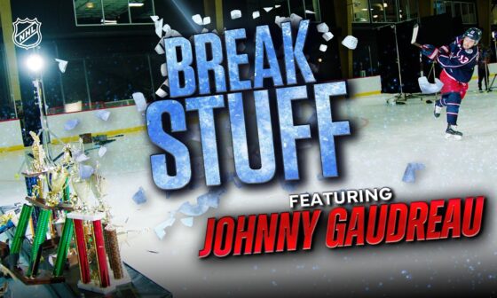 Johnny Gaudreau BREAKS IT ALL! 👊 | NHL Break Stuff